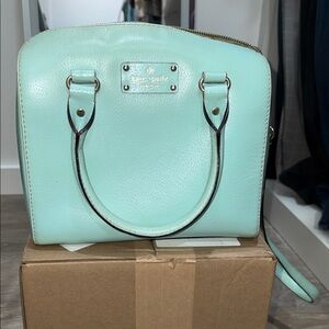 Kate Spade Light Green Satchel